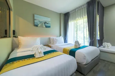 Camera Standard con letti singoli — Kana Triple L Hotel Phuket普吉岛卡娜3L酒店